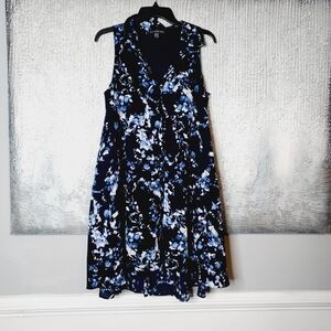 Adrianna Papell print dress Sz-10